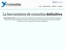 Tablet Screenshot of deconsultas.com
